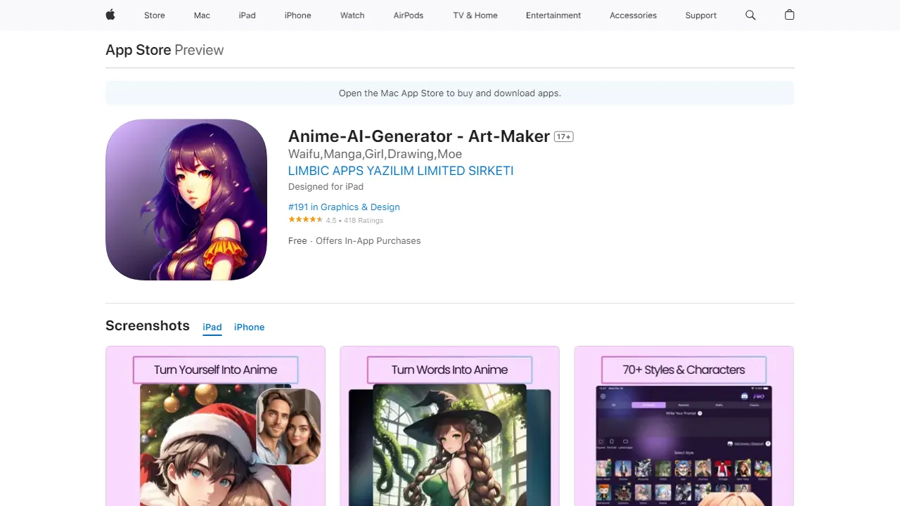 Anime AI Generator Art Maker | FutureHurry