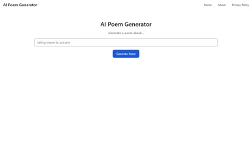 Ai Poem Generator | FutureHurry