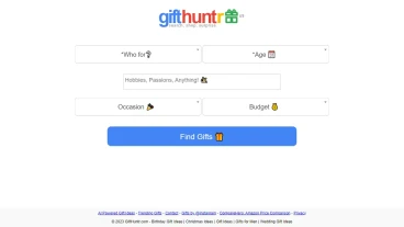 GiftHuntr.com | FutureHurry