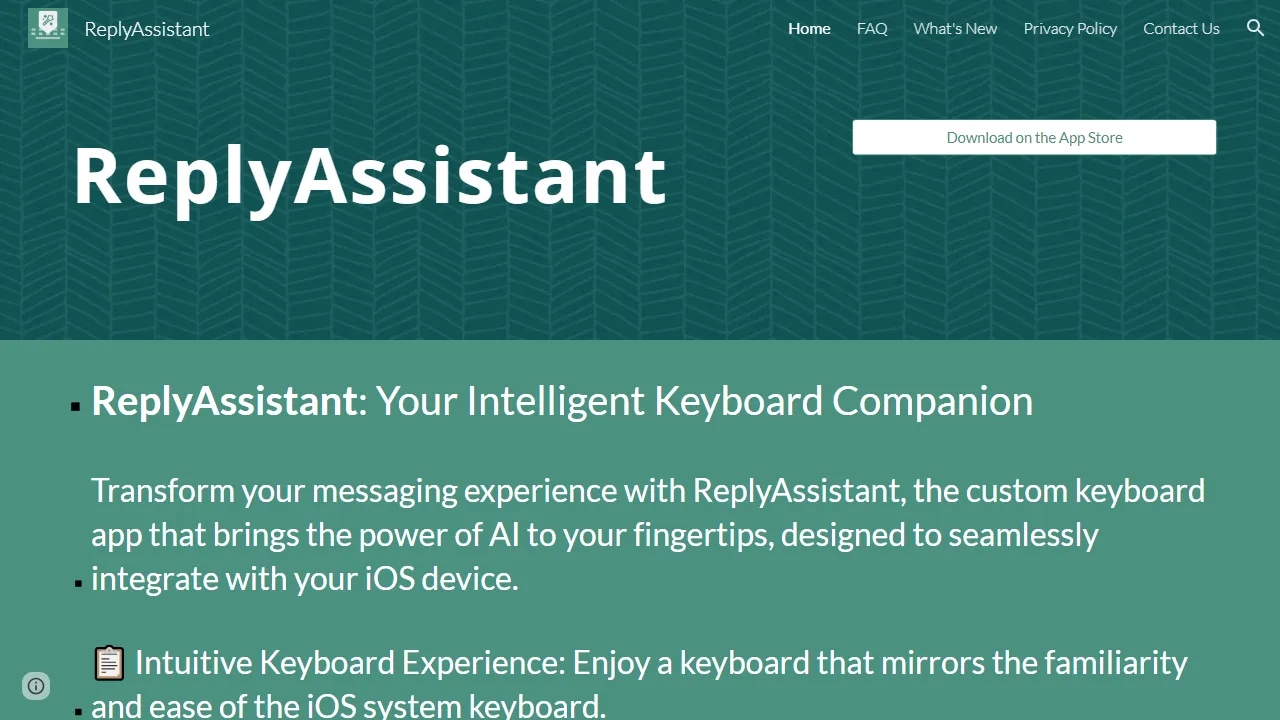 ReplyAssistant | FutureHurry