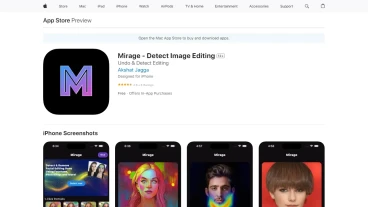 Mirage - Detect Image Editing | FutureHurry