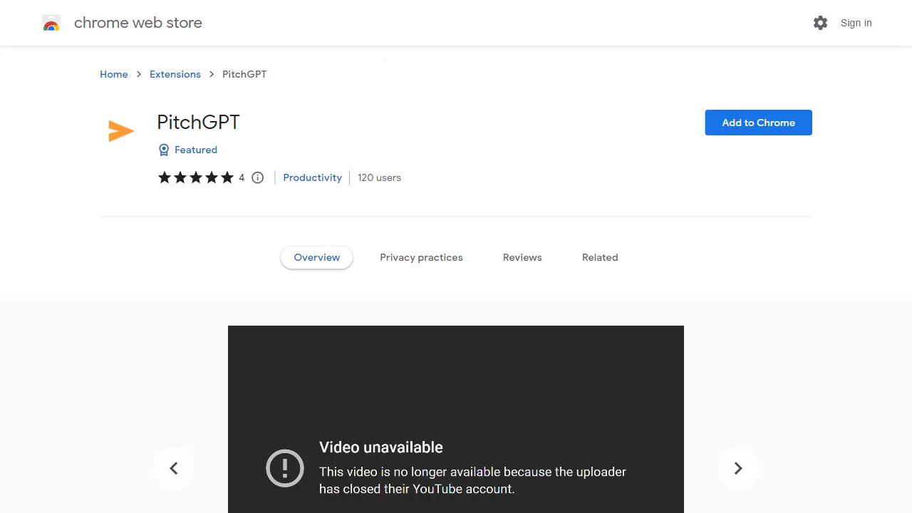 PitchGPT Chrome Extension | FutureHurry