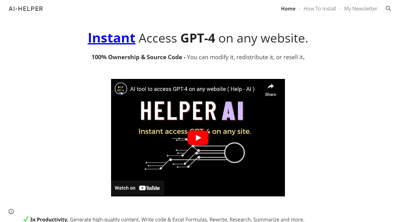 AI Helper | FutureHurry