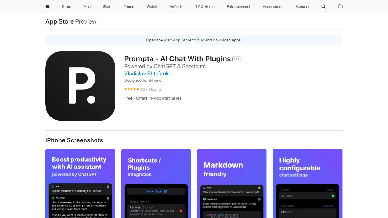 Prompta: AI Chat Bot Assistant | FutureHurry