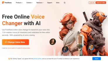 FineShare Online Voice Changer | FutureHurry