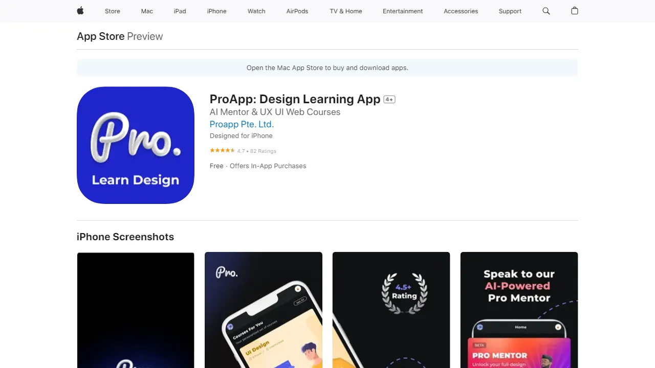 ProApp: Design Learning App | FutureHurry