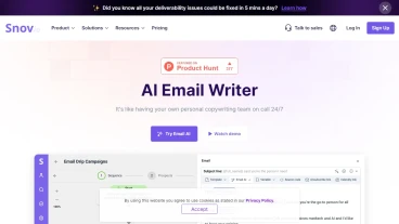 Snov.io AI Email Writer | FutureHurry