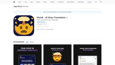 Shook - AI Voice Translation | FutureHurry