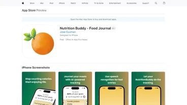 Nutrition Buddy | FutureHurry