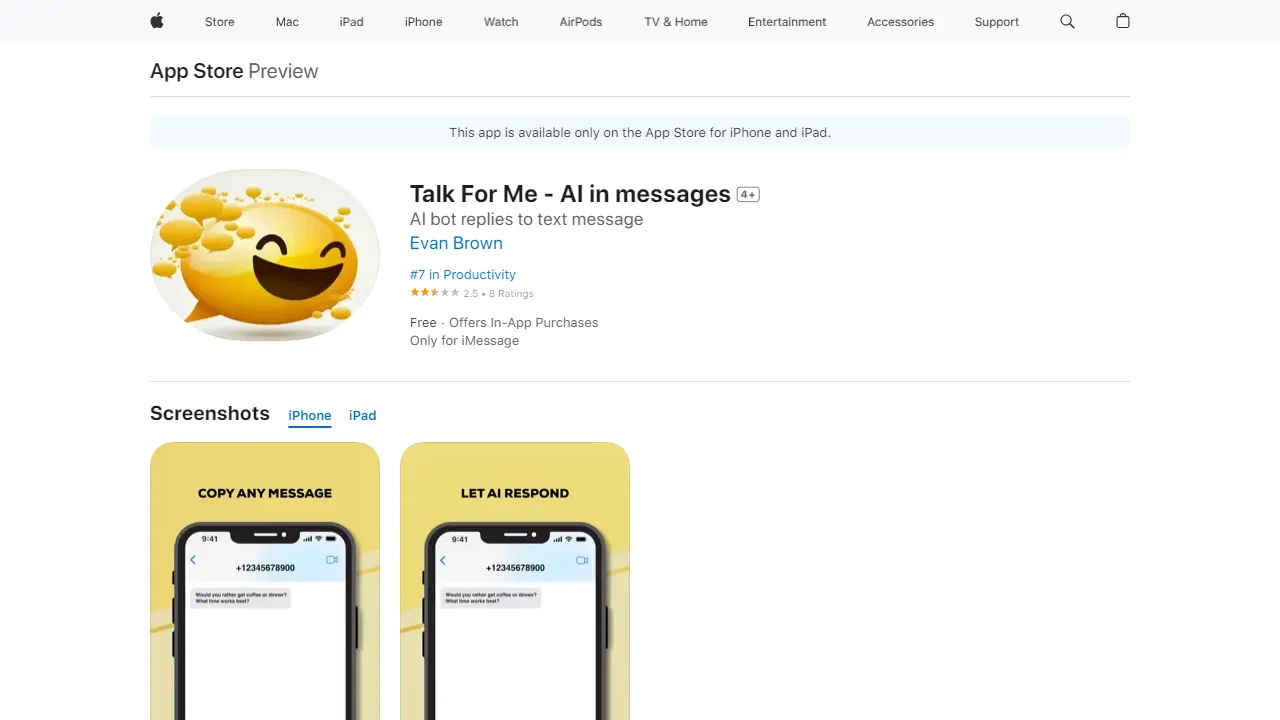 Talk For Me - AI in messages | FutureHurry