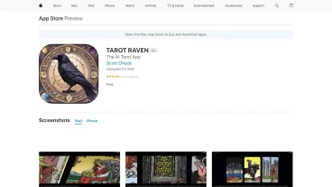 Tarot Raven on the App Store | FutureHurry
