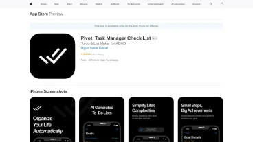 Pivot Task Manager Check List | FutureHurry