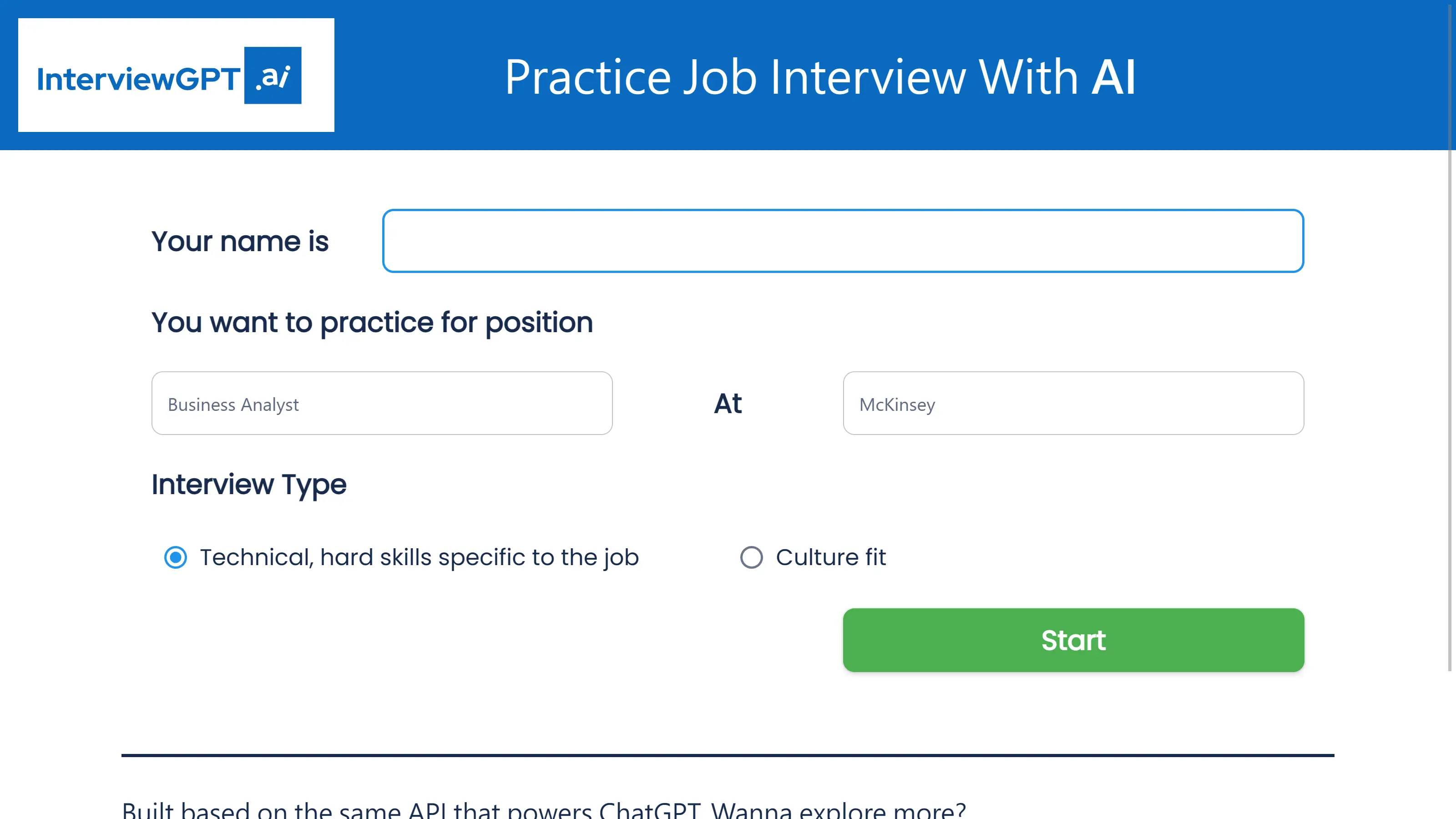 InterviewGPT.ai | FutureHurry