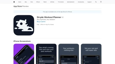 Stryde Workout Planner on the App Store | FutureHurry