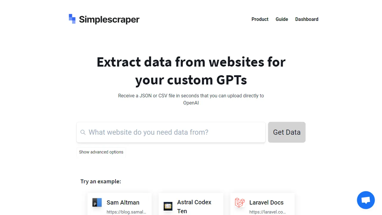 Simplescraper | FutureHurry