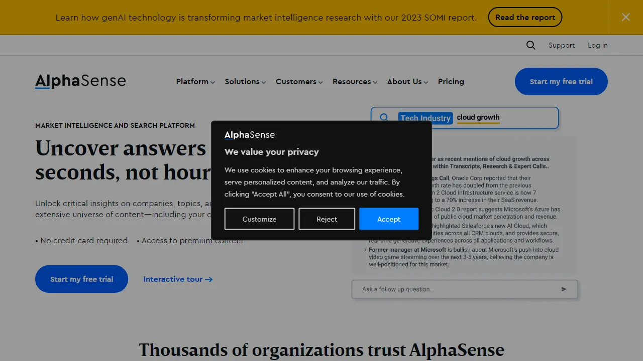 AlphaSense | FutureHurry