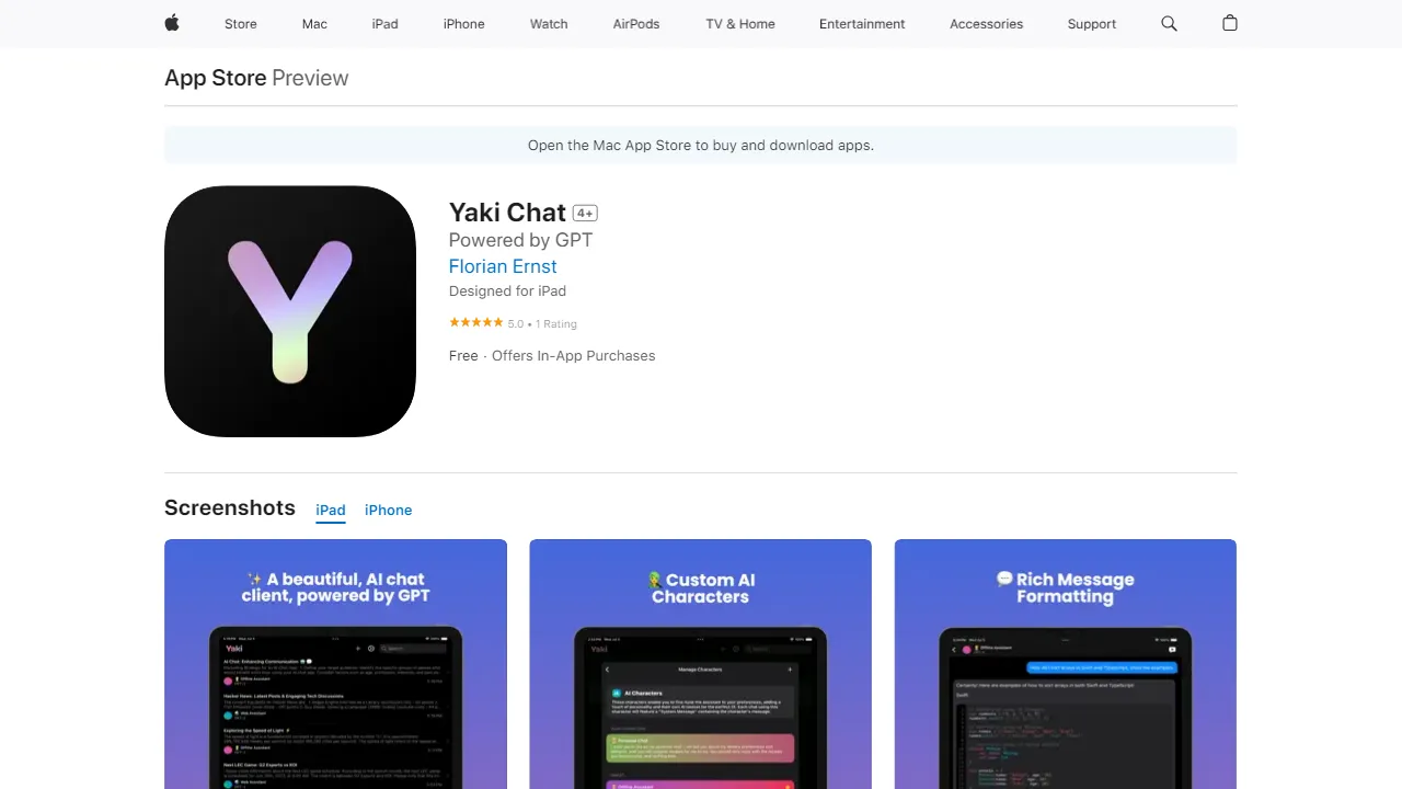 Yaki Chat | FutureHurry