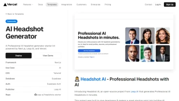Headshot AI | FutureHurry