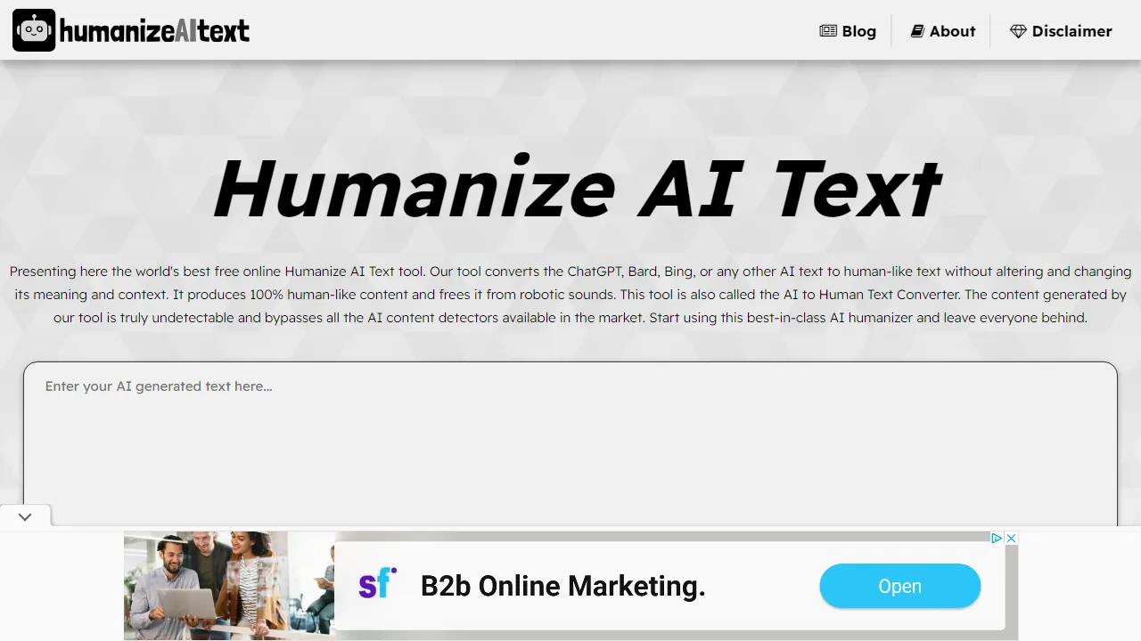 Humanize AI Text | FutureHurry