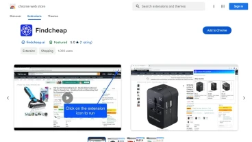 Findcheap - Chrome Web Store | FutureHurry