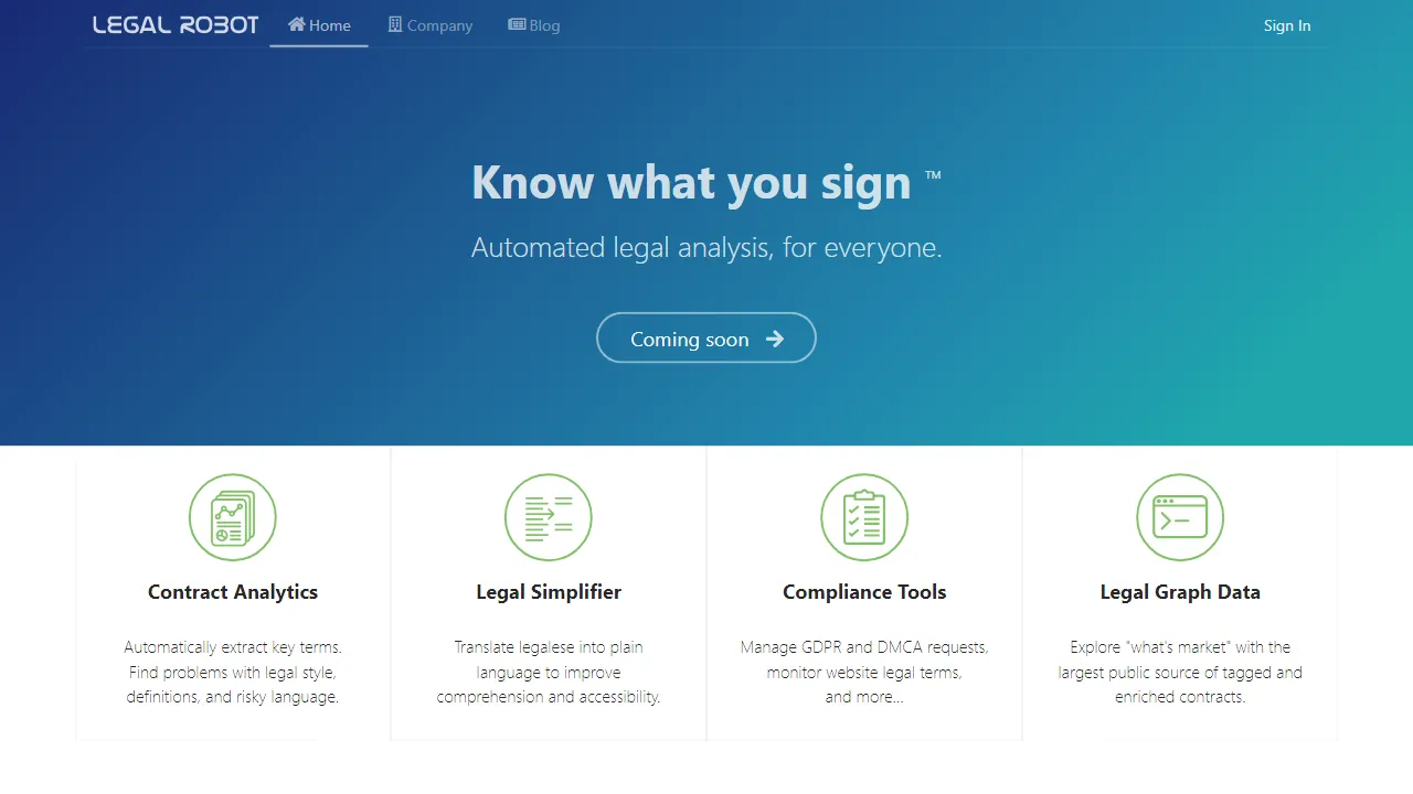 Legal Robot | FutureHurry