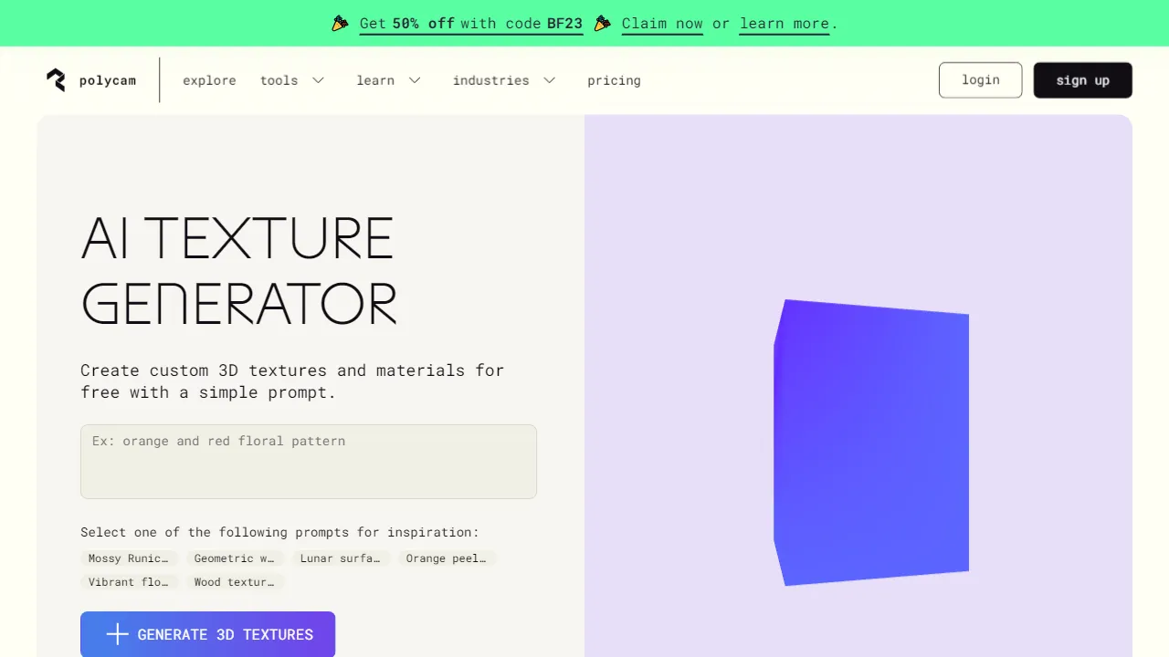 Poly.cam AI Texture Generator | FutureHurry