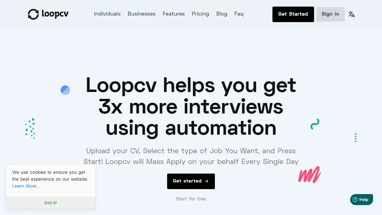 LoopCV | FutureHurry