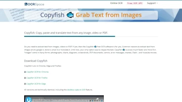 Copyfish Free OCR Software for Chrome, Firefox and Edge | FutureHurry