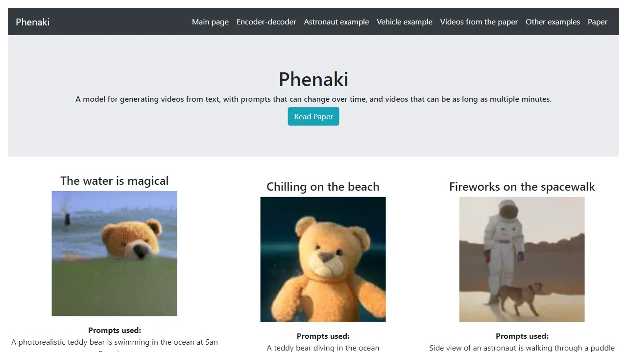 Phenaki.video | FutureHurry