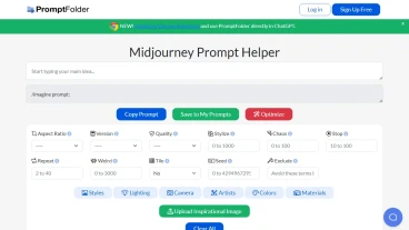 Midjourney Prompt Helper | FutureHurry