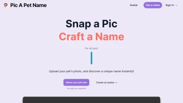 Pic A Pet Name | FutureHurry