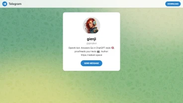 Gienji Bot on Telegram | FutureHurry