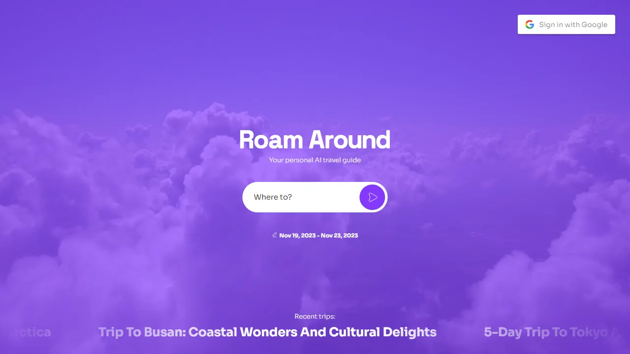 Roam Around | FutureHurry