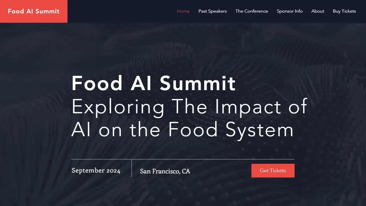 Food AI Summit | FutureHurry