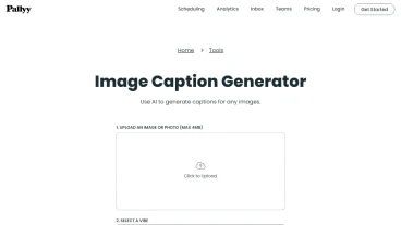 Pallyy.com Image Caption Generator | FutureHurry