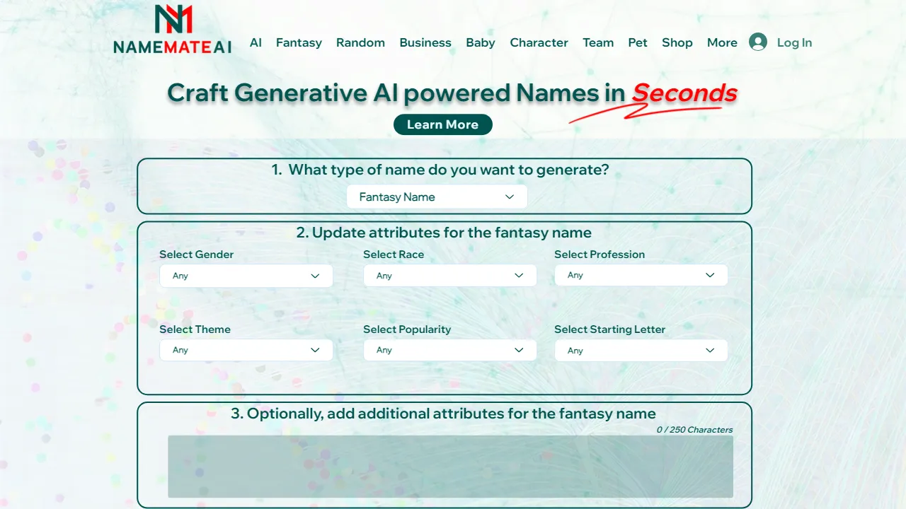 NameMate AI | FutureHurry