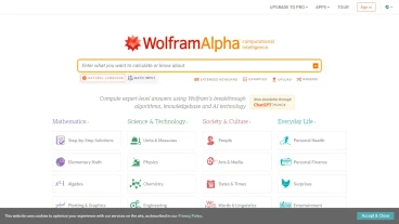 Wolfram|Alpha | FutureHurry
