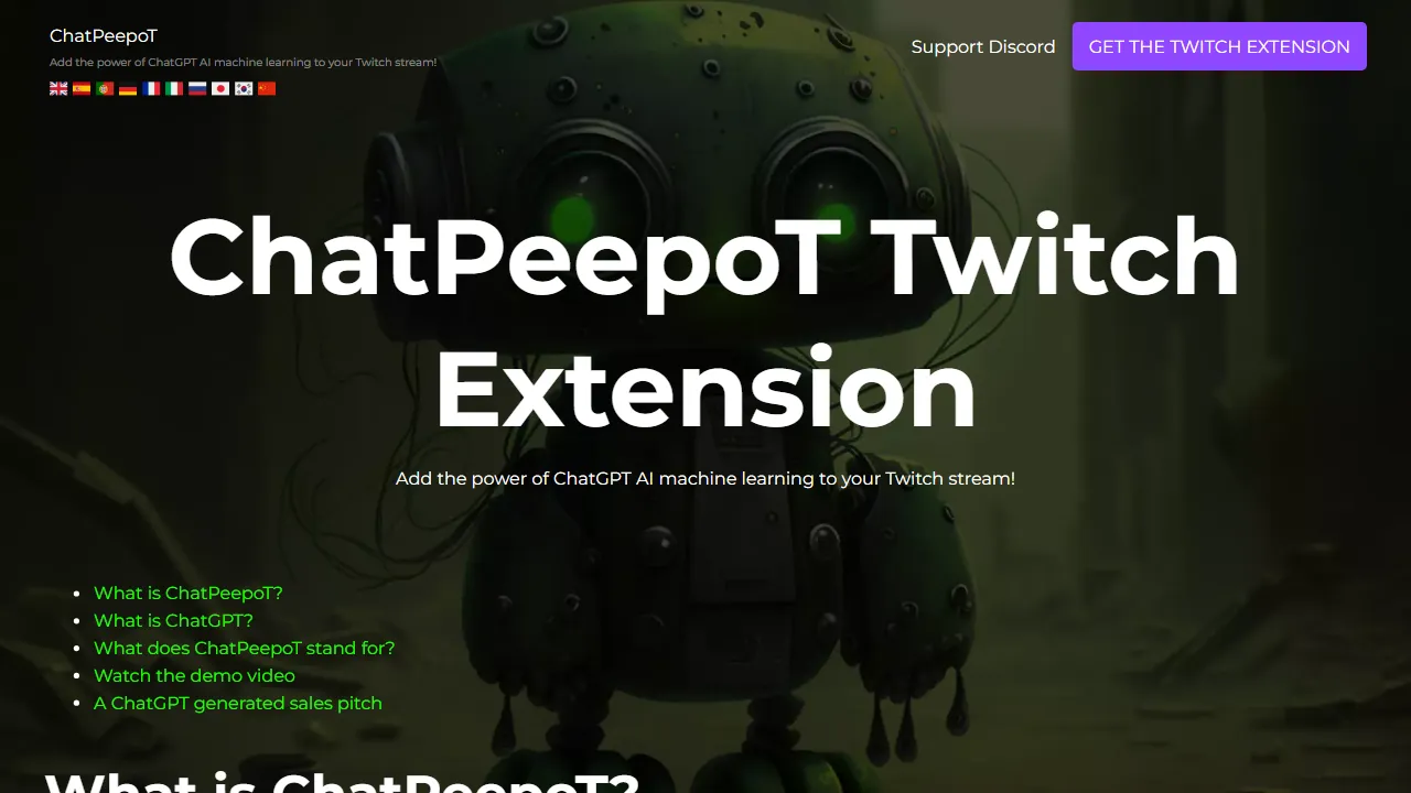 ChatPeepoT | FutureHurry