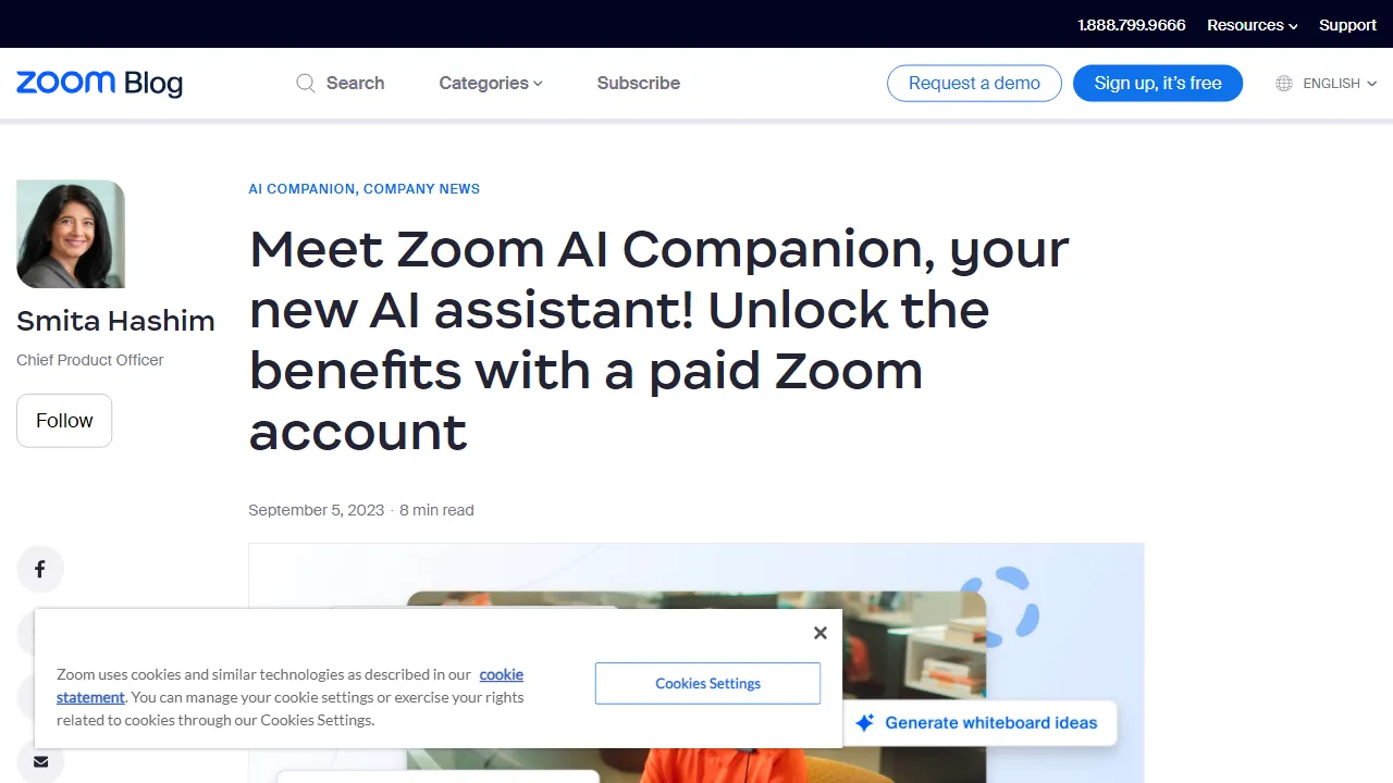 Zoom AI Companion | FutureHurry
