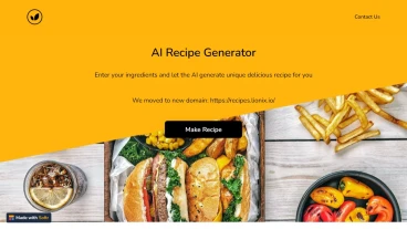 AI Recipe Generator | FutureHurry