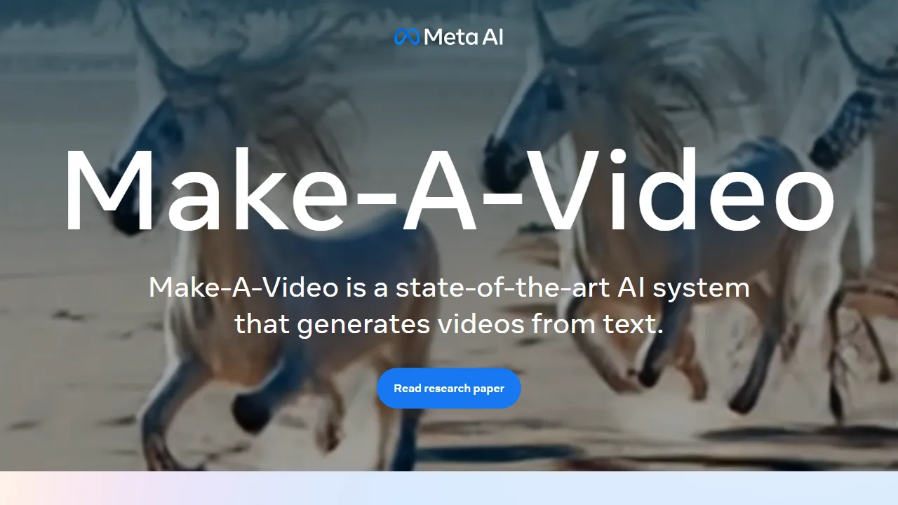 Make-A-Video Studio | FutureHurry