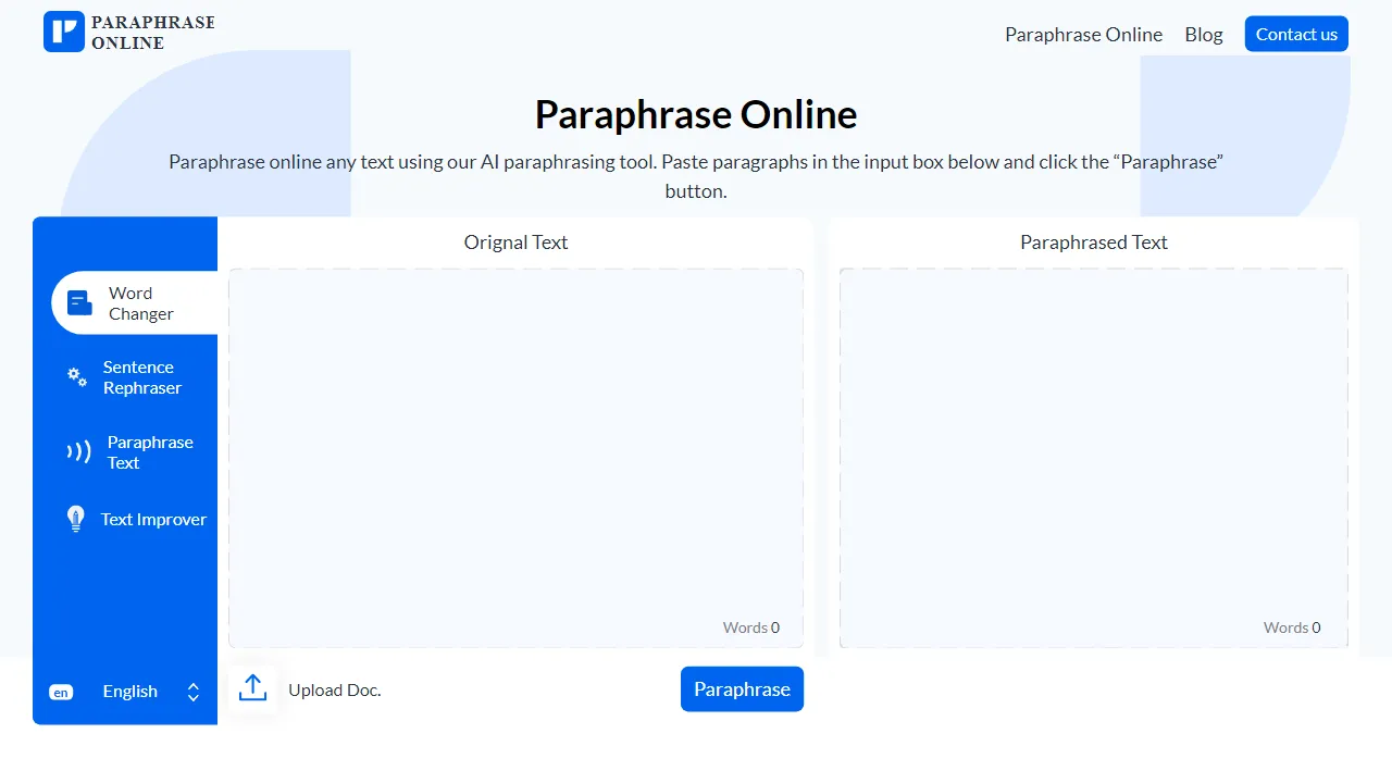 Paraphrase Online | FutureHurry