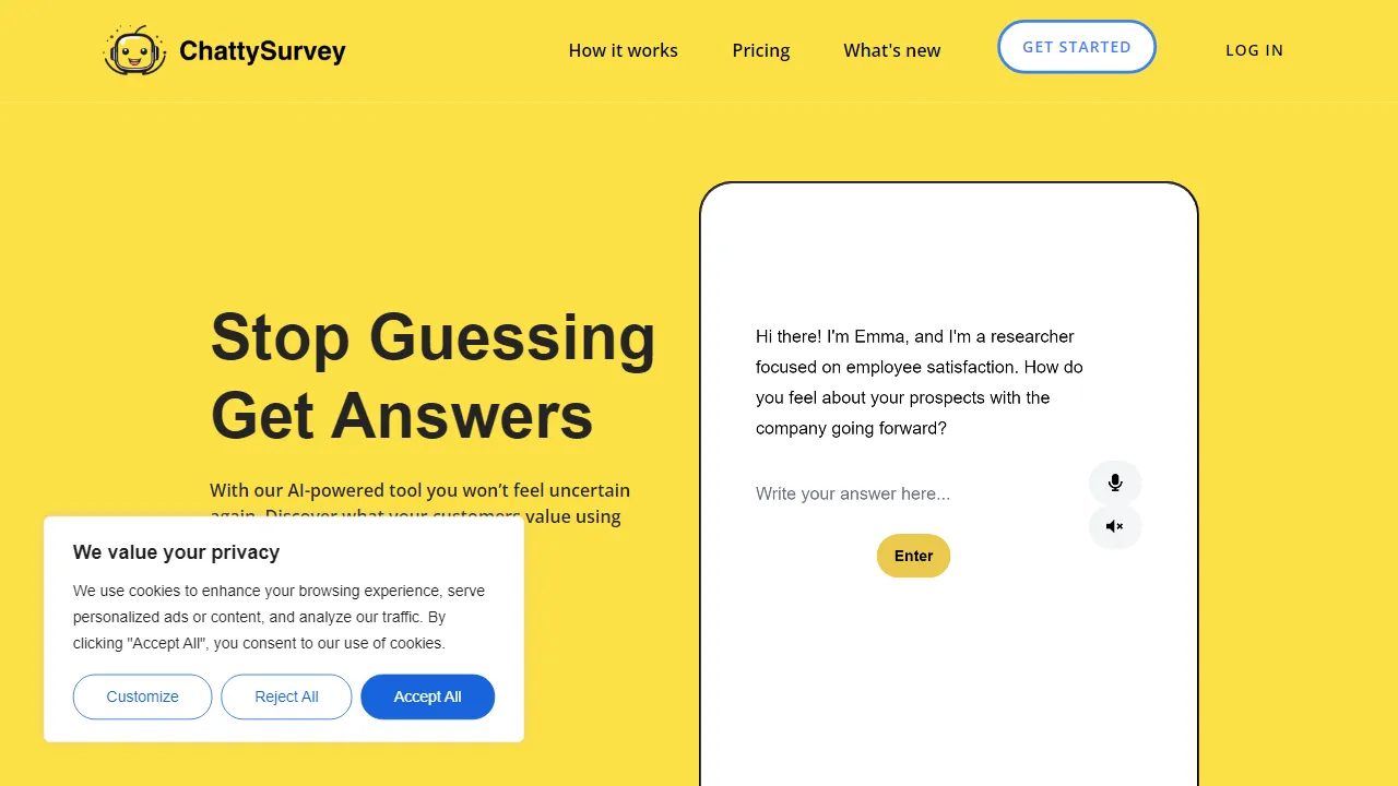 ChattySurvey | FutureHurry