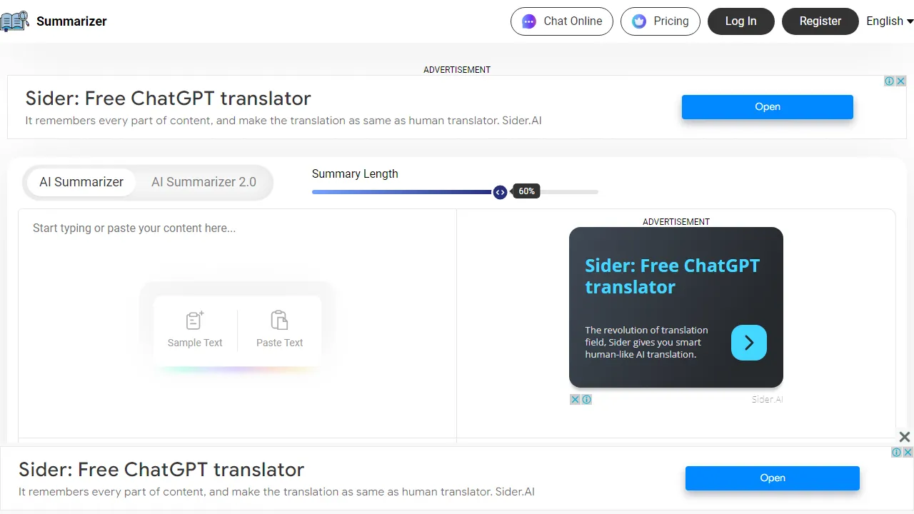 AI Summarizer | FutureHurry