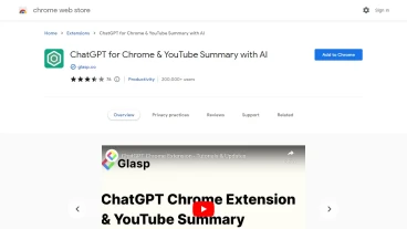 ChatGPT for Chrome & YouTube Summary with AI | FutureHurry