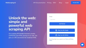 WebScraping.AI | FutureHurry