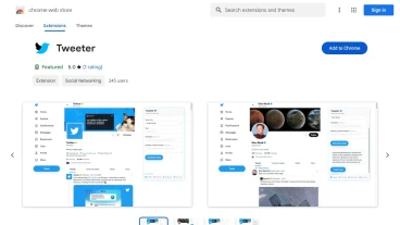 Tweeter - Chrome Web Store | FutureHurry