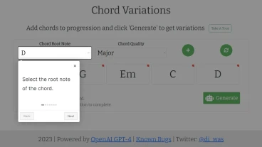 Chord Variations | FutureHurry