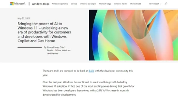 Windows Developer Blog | FutureHurry