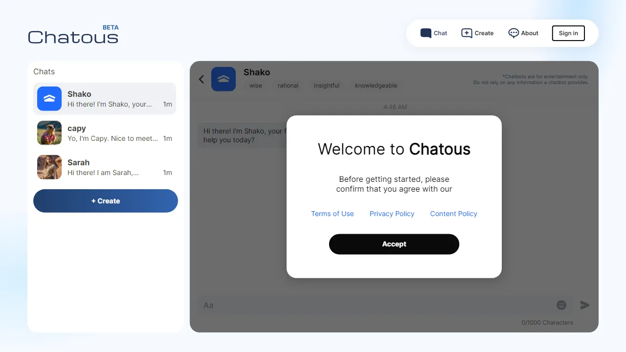 Chatous | FutureHurry